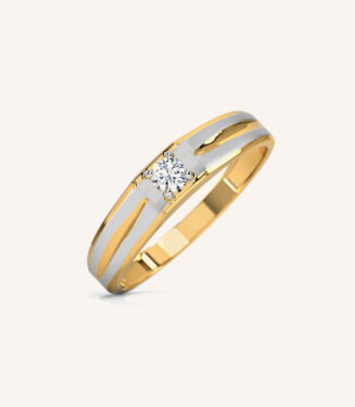 Intertwine Circlet Pearl Drop ring