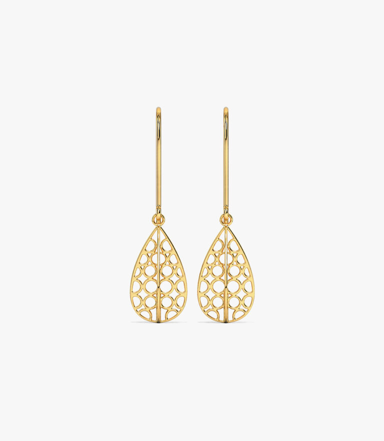 Kisna Hallmarked Gold Earring for Women