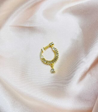 Festive Screw Nose Ring