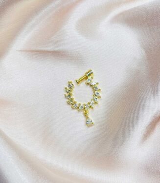 South Indian Style Screw Nose Ring