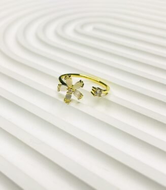 Flower Stainless Steel Rings for Women