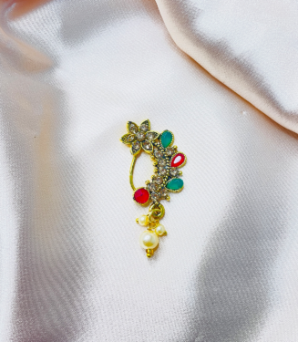 Stylish Wedding False Nath for Brides