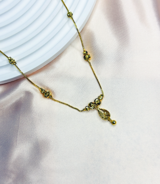 gold inspired necklace for Women