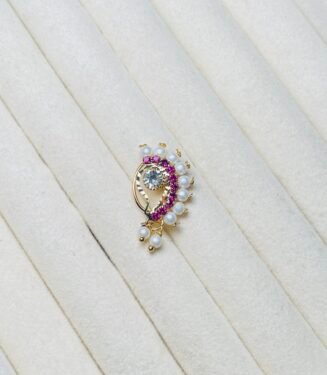 Bridal Diamond Cut Nath