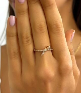 Stainless Steel Zirconium Ring