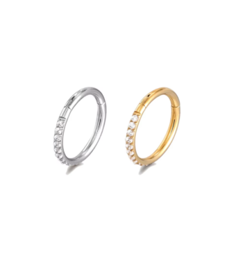 Titanium Nose Ring Hinge Clicker