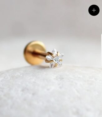 Stainless Steel Nose Pin Star Shape