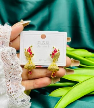 Mini jhumka Diamond cut