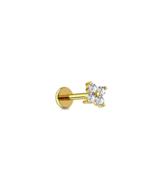 Stainless Steel Nose 4 Stone